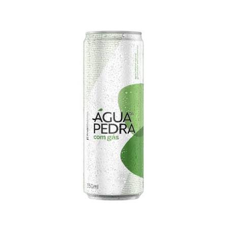 AGUA COM GAS 350 ML LATA